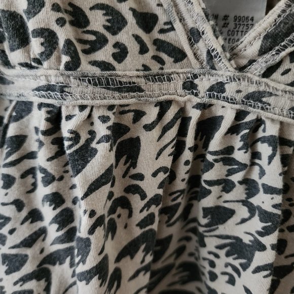 Billabong Gray Leopard Print Cami, Size Medium - Picture 4 of 7